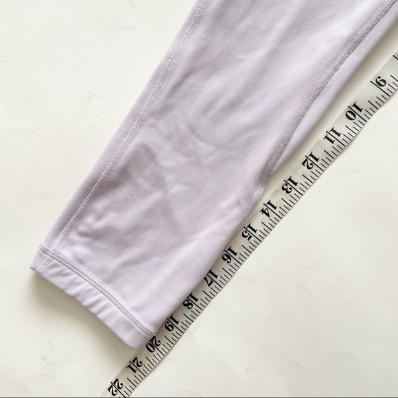 Lululemon Align buttery-soft Nulu™ Crop *21" Lavender Dew Size 4 - Picture 8 of 12
